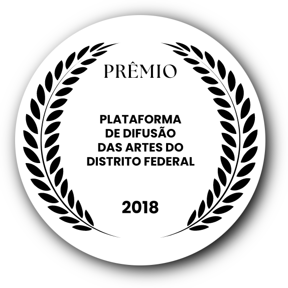 Imagem da coroa do FTB no Premio PLATAFORMA DE DIFUSÃO DAS ARTES DO DISTRITO FEDERAL 2018